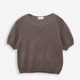 Women's jumper with baby alpaca wool