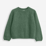 Women's sweater with mohair wool