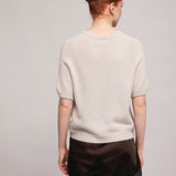 Women's jumper with baby alpaca wool