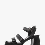 Women's high-heeled sandals