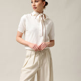Women's knitted blouse