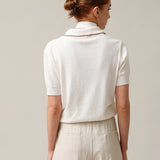 Women's knitted blouse