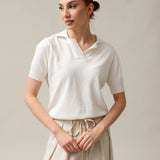 Women's knitted blouse