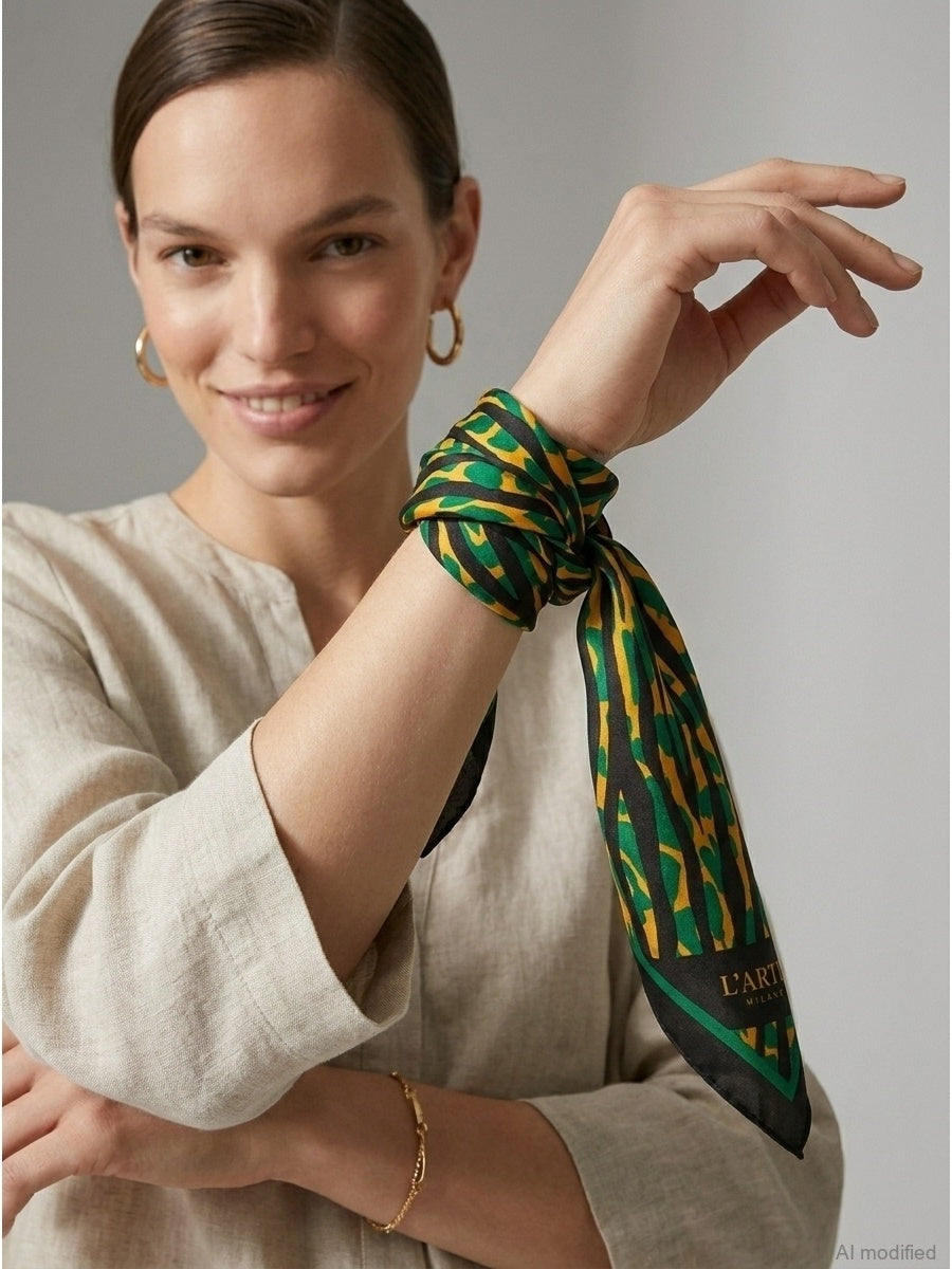 Women's silk scarf