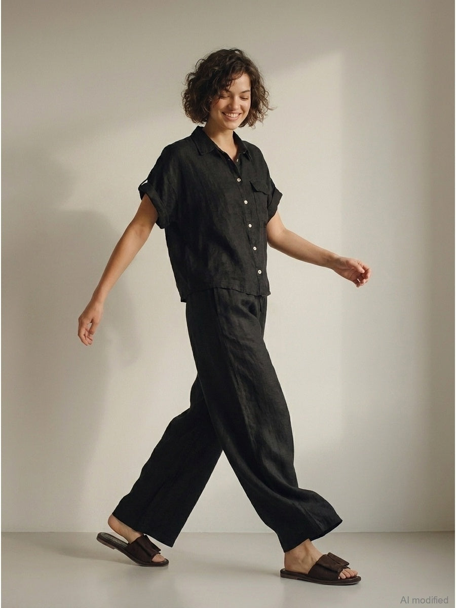 Women's shirt, Capsule Collection, 100% linen