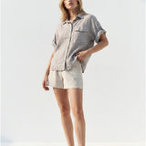 Women's shirt, 100% linen
