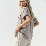 Women's shirt, 100% linen
