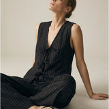Women's vest, Capsule Collection, 100% linen