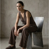 Women's vest, Capsule Collection, 100% linen