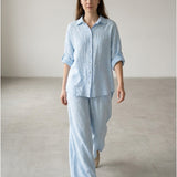 Women's trousers, Capsule Collection, 100% linen