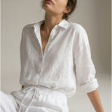 Women's trousers, Capsule Collection, 100% linen