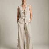 Women's trousers, Capsule Collection, 100% linen