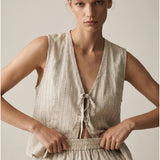 Women's trousers, Capsule Collection, 100% linen