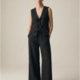 Women's trousers, Capsule Collection, 100% linen