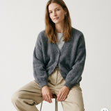 Women's jumper made from alpaca wool