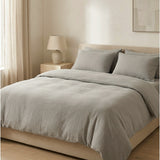 Muslin bed linen set, 200x220 cm, 3-piece set