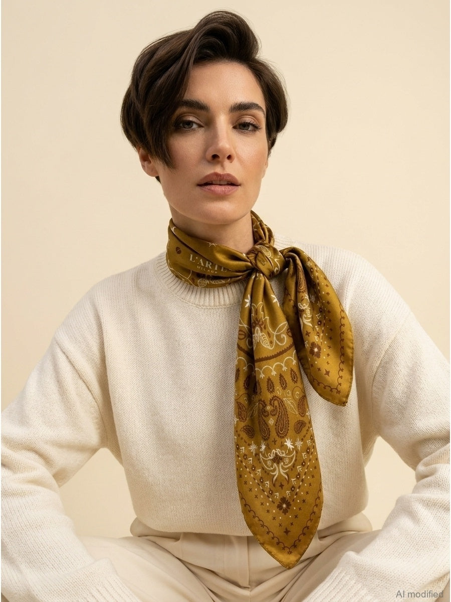 Women’s silk scarf