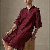 Women's dress, Capsule Collection, 100% linen