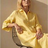 Women's dress, Capsule Collection, 100% linen