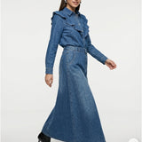Women’s denim skirt