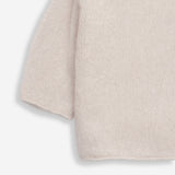 Women's sweater with mohair wool