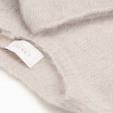 Women's sweater with mohair wool