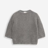 Women's sweater with mohair wool