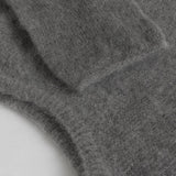 Women's sweater with mohair wool