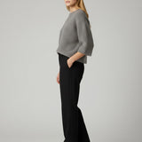 Women's sweater with mohair wool
