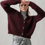 Women's jumper with alpaca wool