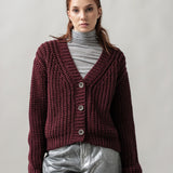 Women's jumper with alpaca wool