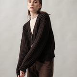 Women's jumper with alpaca wool