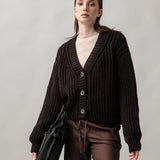 Women's jumper with alpaca wool