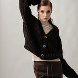 Women's jumper with alpaca wool