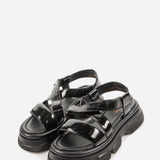 Women's leather sandals