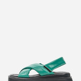 Women's leather sandals