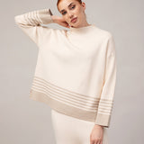 Women's sweater and trousers with cashmere