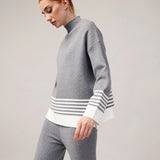 Women's sweater and trousers with cashmere