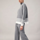 Women's sweater and trousers with cashmere