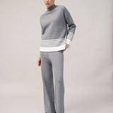 Women's sweater and trousers with cashmere