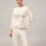 Women's sweater and trousers with cashmere