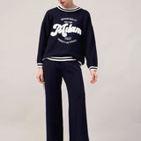 Women's sweater and trousers with cashmere