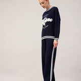 Women's sweater and trousers with cashmere