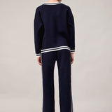 Women's sweater and trousers with cashmere