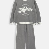 Women's sweater and trousers with cashmere