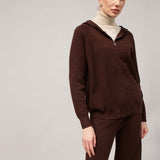 Women's sweater and trousers with cashmere