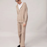 Women's sweater and trousers with cashmere