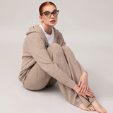Women's sweater and trousers with cashmere