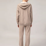 Women's sweater and trousers with cashmere