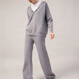 Women's sweater and trousers with cashmere